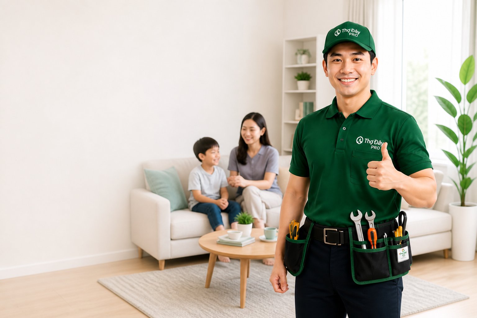 Thợ Đây PRO — Đồng phục chuyên nghiệp